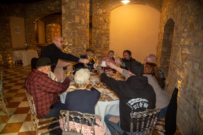 Dinner in Winery